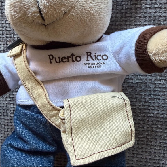 NWT Starbucks Bearista Bear Puerto Rico Destination Series 2009 Collectibl - Picture 3 of 10
